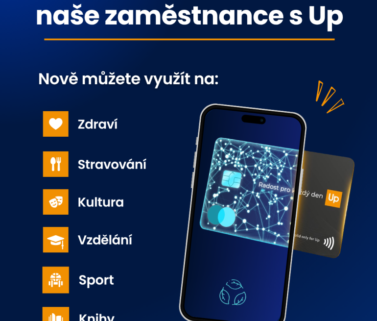 Nové benefitní karty UP